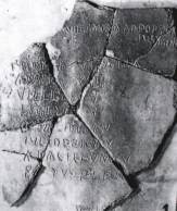 Placa I del Itinerario de Barro
