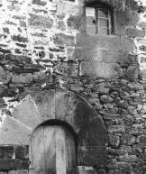 Fachada oriental de la casa-palacio de los Obregón en Sta. María