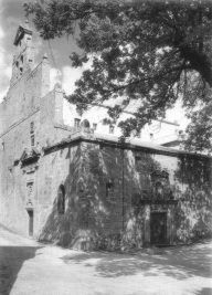 Fachada de la iglesia. Siglo XVII