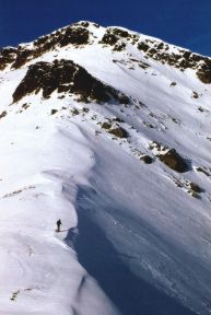 Divisoria hidrogr&aacute;fica del Cuchill&oacute;n desde el sur
