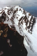 Cara norte de La Tabla