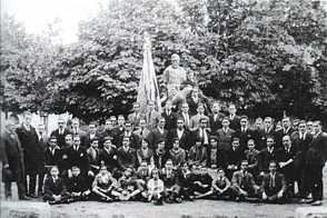 Coro de la Agrupaci&oacute;n Art&iacute;stica Reinosana. 1925