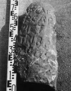 Miliario de Celada. 1987