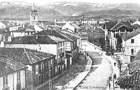 Calle Canalejas en 1920