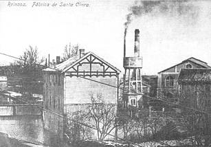 Fábrica de vidrio de Santa Clara. Principios de los años 20