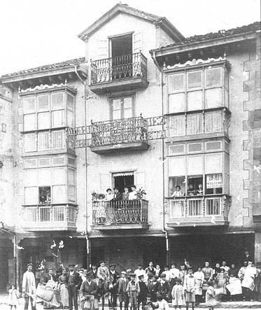 Plaza del Espolón, hoy Plaza de Díez Vicario