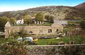 Emplazamiento de la ferrer&iacute;a de Santiurde. Fotograf&iacute;a de la autora