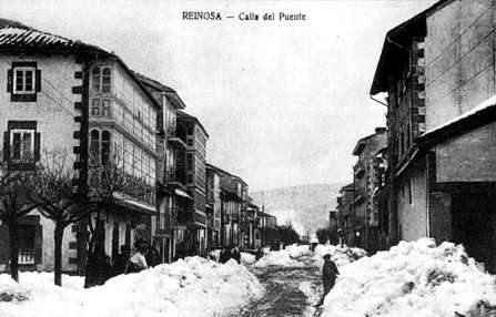 Calle del puente (1911). Fotografía de Jesús Otero. Colección particular de Teodoro Pastor