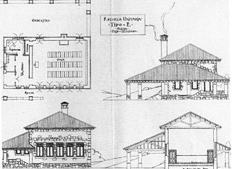 Modelo de escuela rural de la OTCE