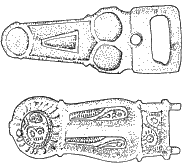 Broches de cinturón. Reinosa