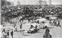 Reinosa 1950, Feria de S. mateo en el campo Santiago