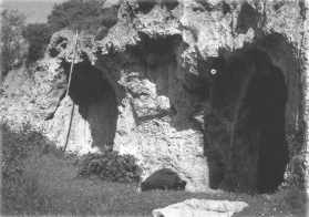 El Tobazo. Vista de la entrada