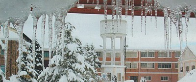 Deposito de agua, patio CENEMESA