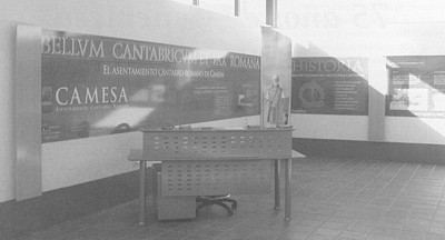 Exposici&oacute;n en el Centro de Interpretaci&oacute;n del Arqueositio de Camesa-Rebolledo