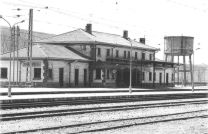 EStación de RENFE. Mataporquera. 1985