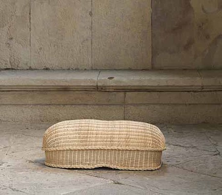 Cesto de mimbre (adulto), 2009 Mimbre 201 x 74 x 40 cm
