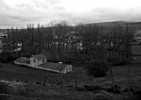 Panorámica del Pozo Pozmeo desde el depósito de agua. Enero 2009
