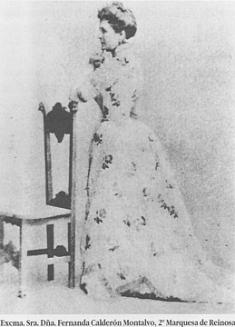 Excma. Sra. Dña. fernanda Claderón Montalvo, 2ª Marquesa de Reinosa